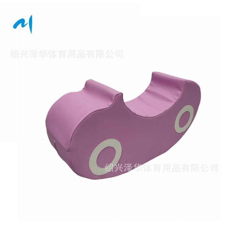 PU革海绵幼儿园儿童游乐游戏软体积木组合早教拼搭玩具感统摇摇车