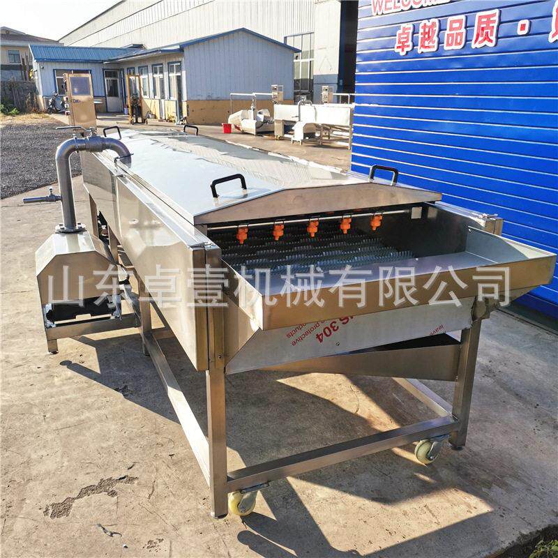 全自动洗姜机大型压喷清MAGA-102洗机商用果机生蚝淋海清蛎子毛洗