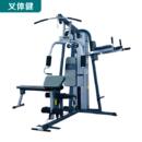 直销 会军体育综合训练器家用三人站大型器械力量型组合套装