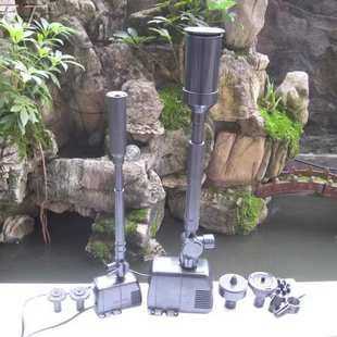 鱼池循环花园增氧造景喷泉泵鱼池迷你大型流水户外庭院摆件雾水泵
