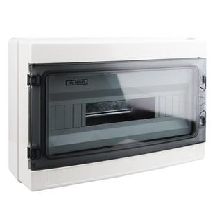 18回防水 塑料H配电箱明防雨空开盒家用室外HA 户外A 1水8回路防装