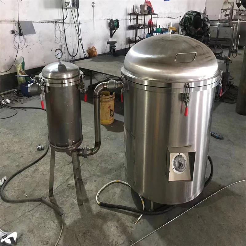 真空滤油机 在线过滤色拉油棕榈油沉渣杂质 食用油高效精密过滤