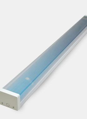 四方形防尘支架T8双管PC罩无尘室净化车间支架IP20防尘灯支架