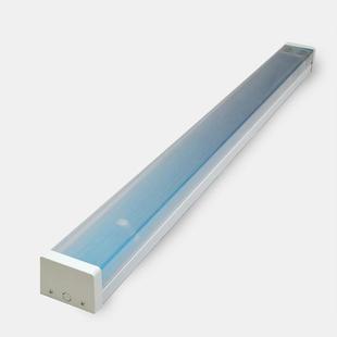 四方形防尘支架T8双管PC罩无尘室净化车间支架IP20防尘灯支架