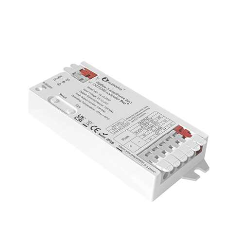 GLEOPTO 3线2线 二合一灯带控制器智能色温单色调光器ZIGBEE+2.4G