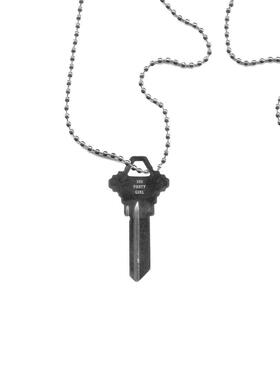 Party Girl钥匙项链复古法式ins风高级感小众设计感百搭时尚