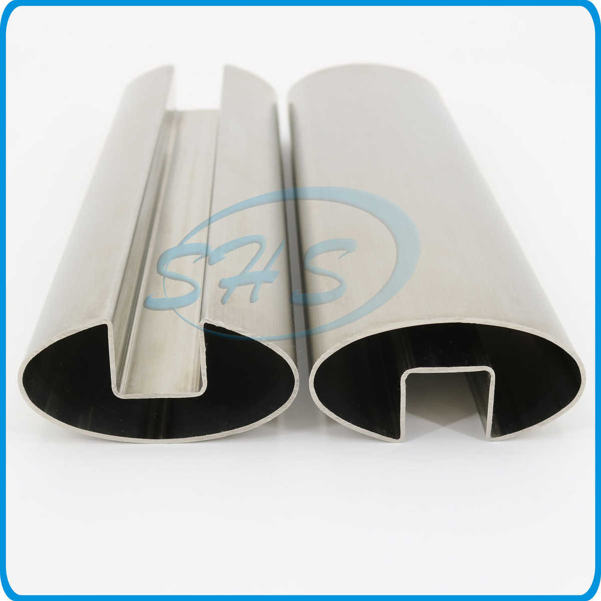 )凹槽抛光不锈钢表面x160x40 栏杆扶20x20.(5304椭圆手用