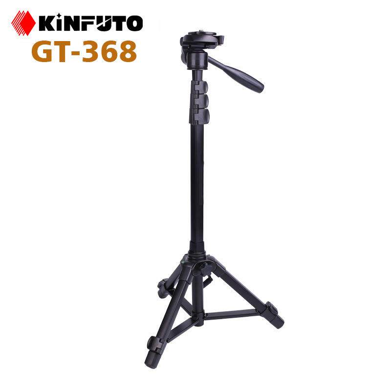 KINFUTO金福图多功能三脚架独脚架铝合金云台GT-368便携便携式
