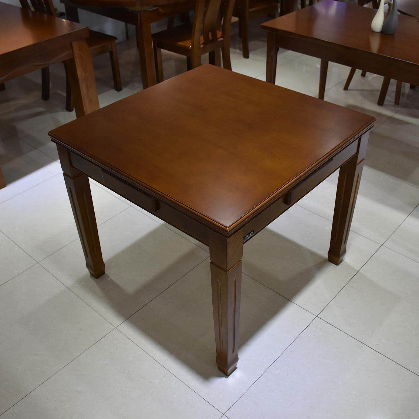 全实木餐桌正方形掼蛋桌小方桌八仙桌棋牌桌方桌打牌桌茶桌四方桌