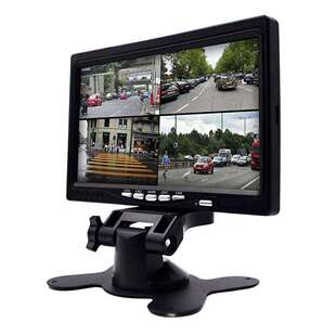 Screen 7寸四分割显示器7 Split 4CH Video Monitor Inch Quad