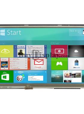 C7寸TFTLD彩色液晶显示屏ER-TFTM0配R8875A控制板/并串口/可配触