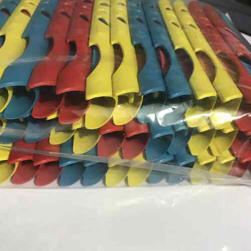 渔具配件彩色护杆缠线板快速缠线夹方便缠线板线卡鱼竿收线器