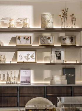 WU物兮物自然科学主题陈设软装样板房书架书柜花艺植物标本摆件道