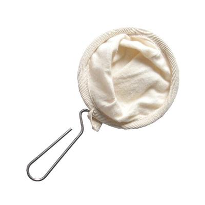 咖啡过滤袋可重复使用不锈钢手柄法兰绒手冲咖啡滤袋过滤网手冲袋