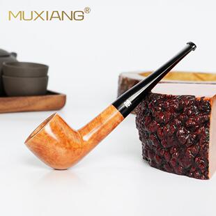 木香石楠根小烟斗创意实木烟斗木质pipe外贸石楠木烟斗
