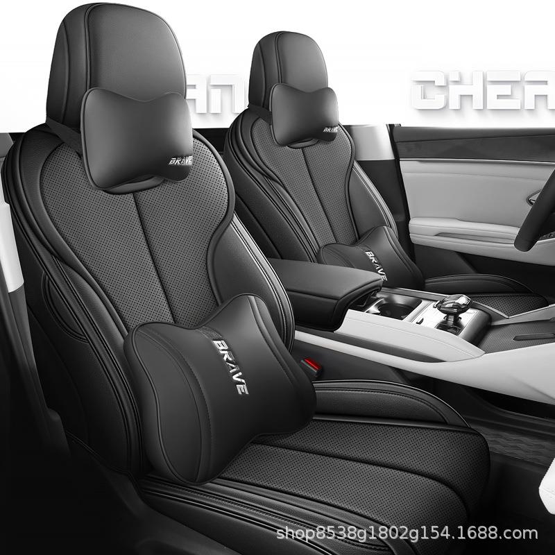 205秦Ldmi比亚迪秦L皮革COC座套四通用全包专季用款座椅套汽车2坐