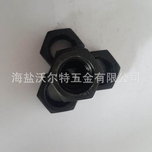 厂家供应 高强度六角螺母 GB6170 M12 35CRMO非标轮胎海盐螺母