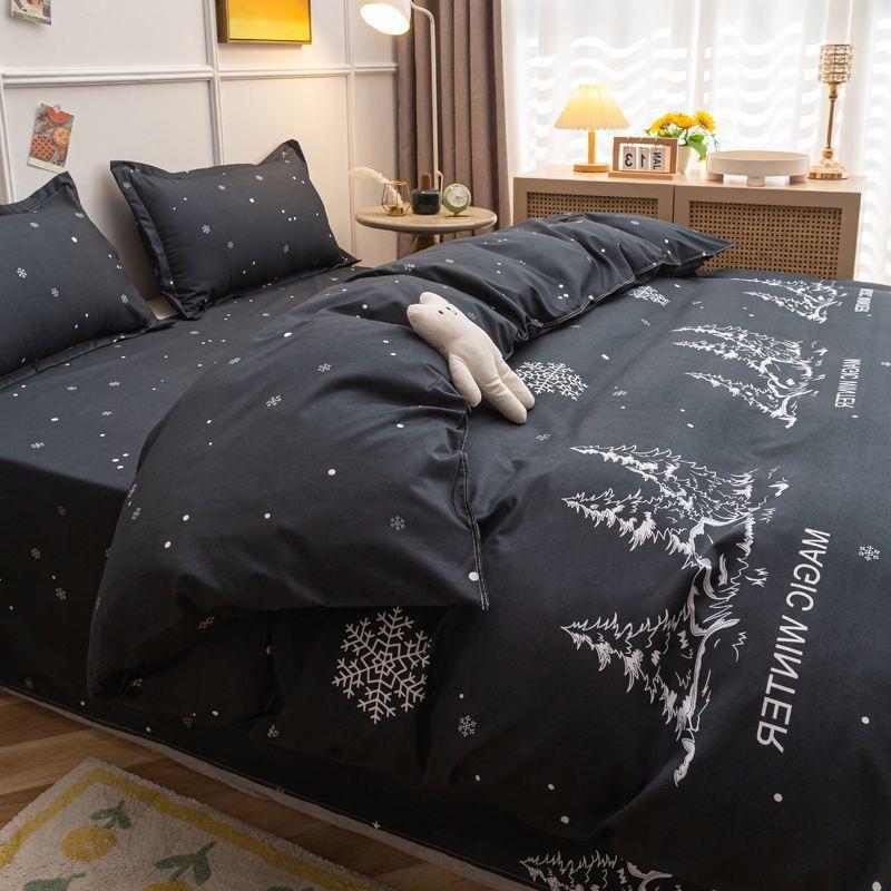 夏被丝绵被子带被套两套宿夏季WCL单人件双人加厚秋冬款春秋棉被