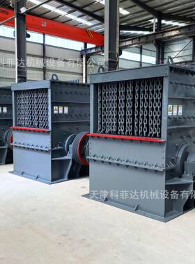 1000型重型箱式破碎机大块径的非金属矿物石墨炭素材料破碎机
