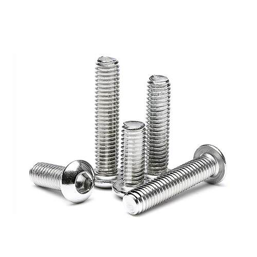 570pcs 圆头内六角盒装螺丝不锈钢盘头螺钉配螺母平垫组合M3x4-25