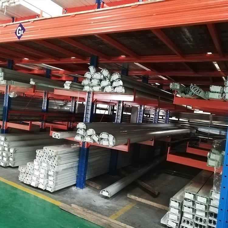 铝型悬臂货架单双材面仓承管材加重型支臂线80330钢材厂家厚重