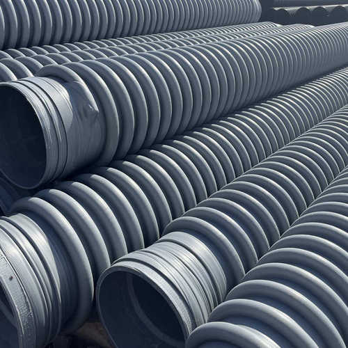 大口全新克拉型管管hmpp料管灰色增强管 克拉径b缠绕b型管