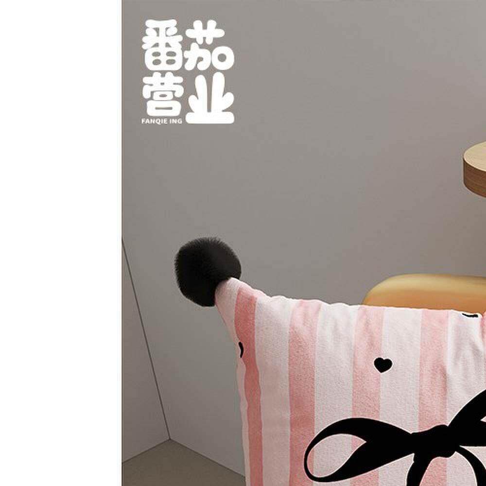 韩式客厅沙发抱枕靠垫可爱蝴蝶结卧室床头靠背垫腰枕可拆卸抱枕套