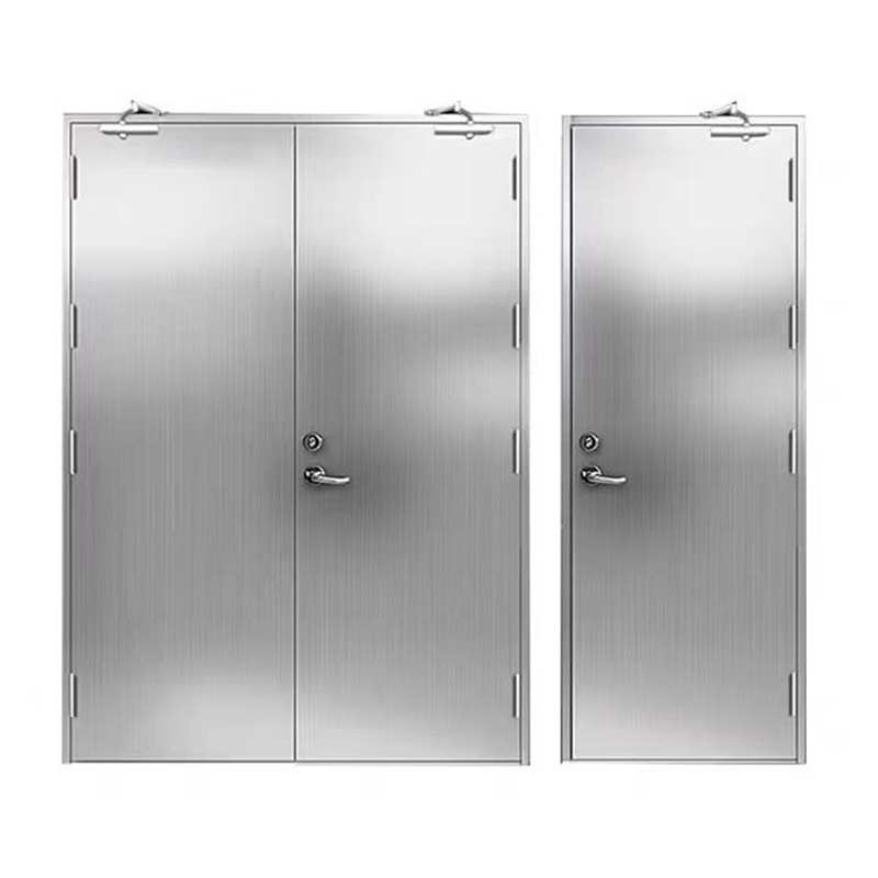 厂家批发甲级304不锈钢防火门消防通道一门一证工程钢制防火门