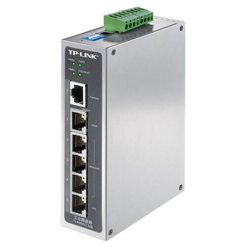 普联TP-Link工业路由器TL-R483G工业级多WAN口千兆企业VPN路由