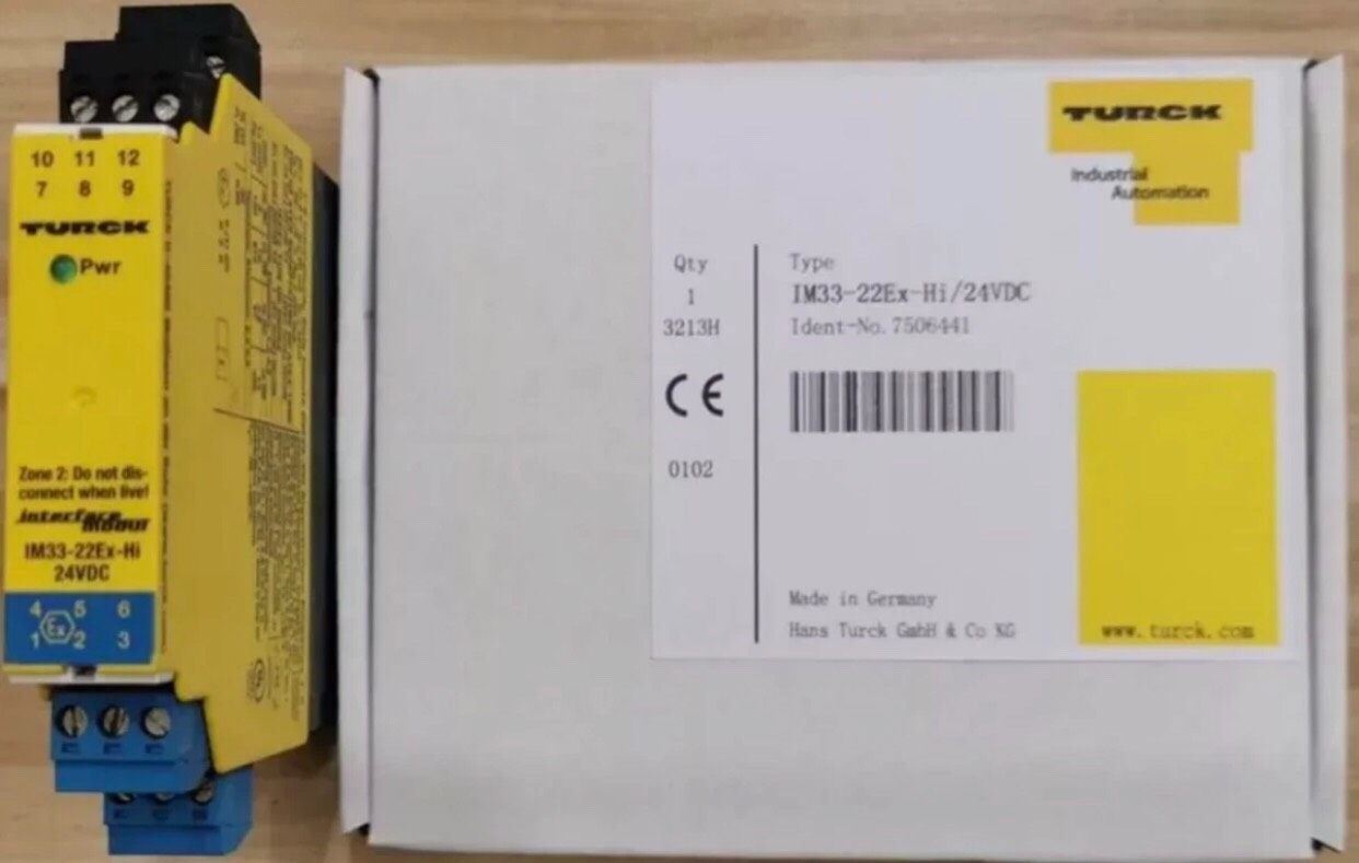 1个新 TURCK IM33-22EX-HI/24VDC