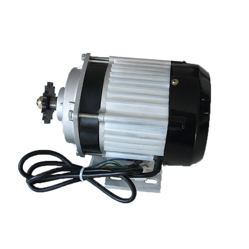 电动三轮车电机中置电机48v500W800永磁无刷直流链条式农机改装用