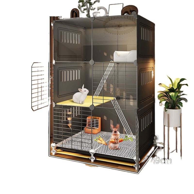 狗笼子小型犬带厕所分离家用室内一室一厅一卫宠物幼犬围栏狗窝屋,宠物/宠物食品及用品,兔兔专用窝,淘宝优惠券,粉丝福利购,淘宝优惠卷