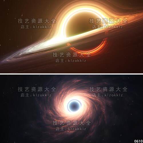 ue4/ue5黑洞特效场景太空宇宙星际时空天体科幻星球虚幻4模型素材