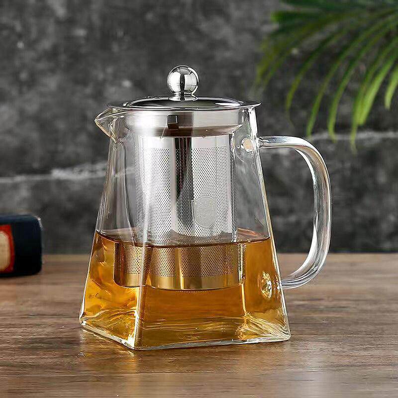 玻璃茶杯茶壶过滤泡茶壶加厚耐高温茶水分离功夫茶具套装花茶水壶