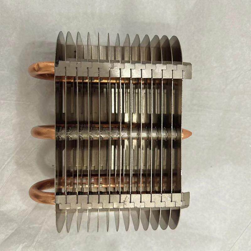 热管led半导体鳍片+铜管工控主板散热器大功率鳍片散热器