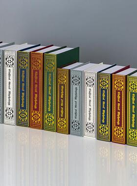 假书彷真书装饰品欧式咖啡厅饭厅酒吧覆古摆件酒柜道具书创意摆设