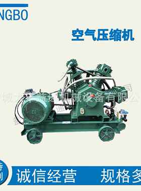 活塞式空压机S-1.0/40坐板机4MPa40公斤打气泵头