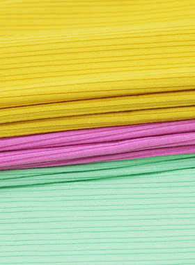 648适用灵动透气针织条坑四季有 全个性#罗纹条棉 面料舒适 坑