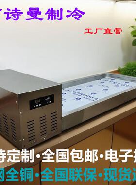 商用摆摊沙拉台式保鲜柜台披萨撒料冷藏展示柜冷冻冰台水果台柜
