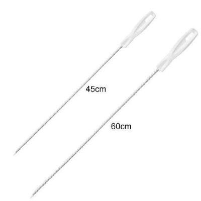 45/60cm Pipe Clog Remover Flexible Sink Drain Overflow