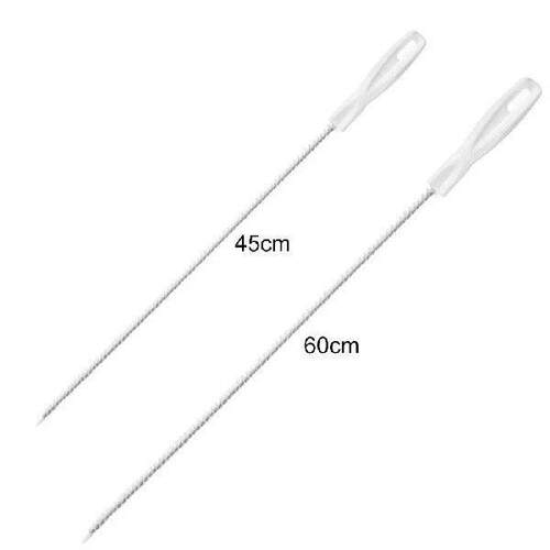 45/60cm Pipe Clog Remover Flexible Sink Drain Overflow