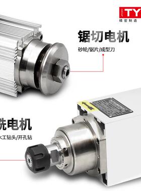瑞德斯厂家供应HM606B3.7k8w电沃GLV主业轴专切割开料飞边高速电