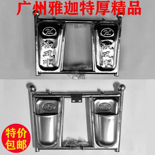 机车男装不锈钢保险杆护杠125通用全钢护架加高前保护杠防摔杠