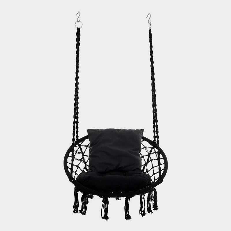 秋千吊床吊篮编织庭院休闲户外欧风摇篮批发手工露营椅北室内