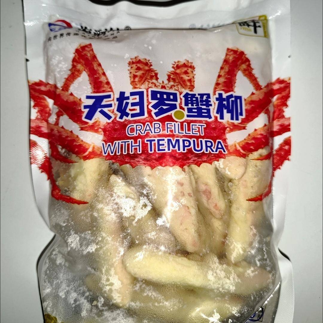 日式天妇罗蟹柳棒炸蟹棒油炸半成品蟹肉棒小吃商用速食200g