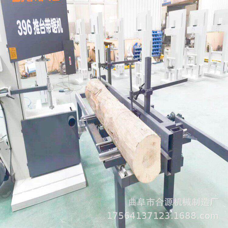 加大推台滑轨款带锯机生产MJ346木工带锯机立式带锯床