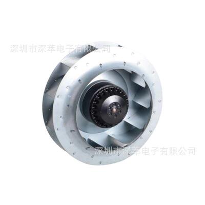 AC220V380V交流Φ280*106MM后倾离心风机B280-071金属风轮2极高速