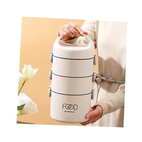 Portable Stainless Steel Thermal Lunch Box Lunchbox