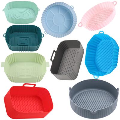 Air Fryer Silicone Basket Airfryer Oven Baking Silicone Tray