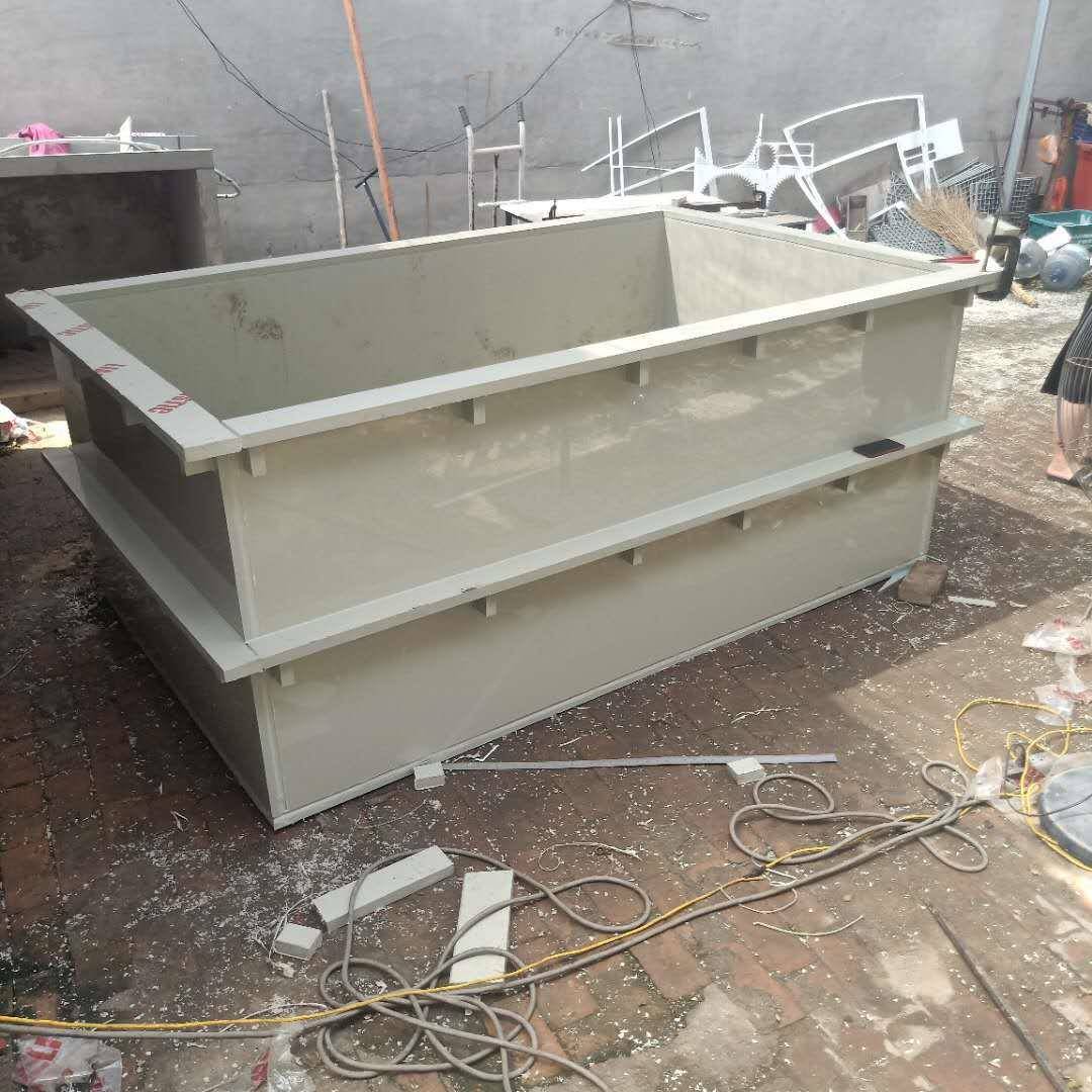 厂家直供pp水槽PP水箱可焊接聚丙烯水槽工业污水箱定制